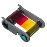 Полноцветная лента Evolis R5F208M100 R5F208M100 Evolis R5F208M100 цветной картридж YMCKO 300 отпечатков фото