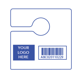 RFID метка UHF на стекло автомобиля Rearview Mirror Tag