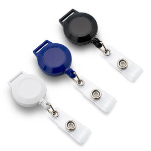 Брелок-ретрактор круглый с ушком Брелок-ретрактор круглый с ушком