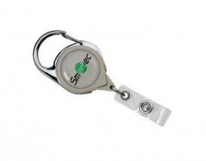 Ретрактор с карабином серый Smartec ST-AC203RT-GR Ретрактор с карабином серый Smartec (ST-AC203RT-GR) фото