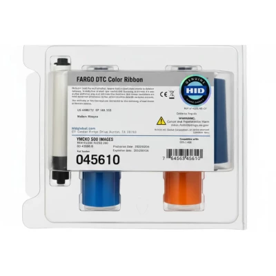 Лента и чистящий валик FARGO (45610) Лента YMCKO и чистящий валик FARGO (45610) фото