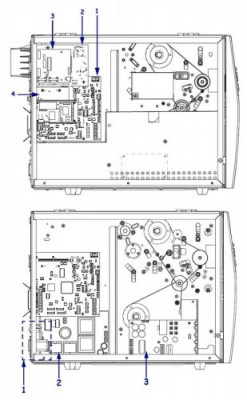 Модуль заведения питания Zebra (P1007560) фото