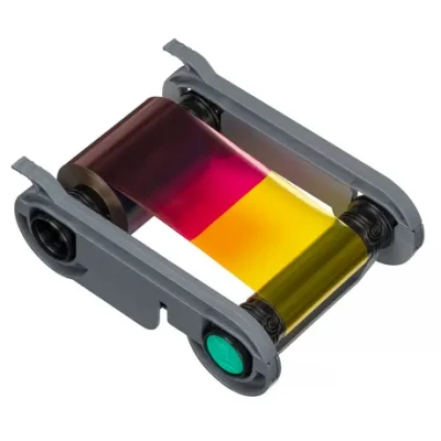 Полноцветная лента Evolis R5F208M100 R5F208M100 Evolis R5F208M100 цветной картридж YMCKO 300 отпечатков фото