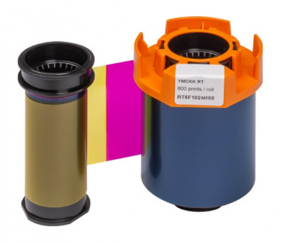 Лента YMCK+K для двусторонней печати
