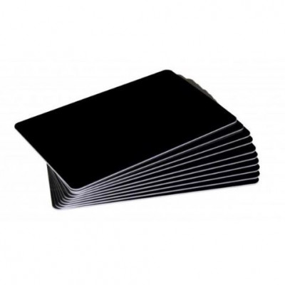 Тонкие карты Evolis матовые, черные