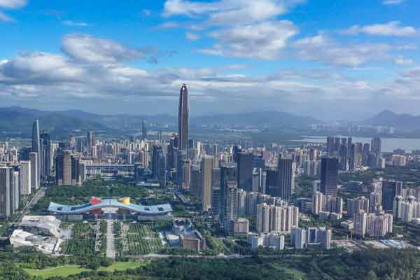 Панорама города Shenzhen